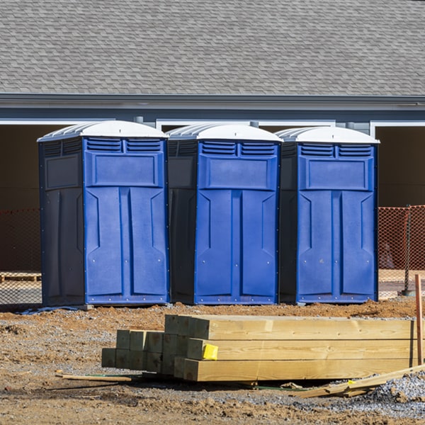 are there different sizes of porta potties available for rent in Apple Creek North Dakota